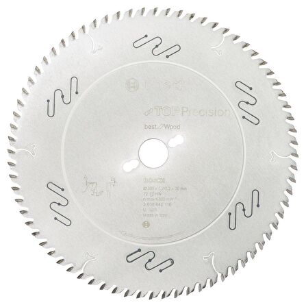 Bosch Best For Wood Testere 300X30X3,2Mm, 72 Diş 